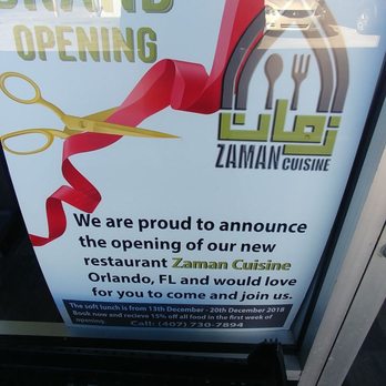 Zaman Cuisine - Halal Near Me - Orlando, Florida Zaman Cuisine - Halal Near Me - Orlando, Florida