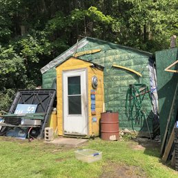 The "Fish Shed." The "Fish Shed."