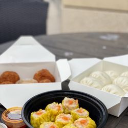 Furiwa Togo - Shu Mai, Shrimp Ball and BBQ pork bun
