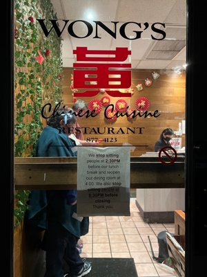 Wong's Restaurant by null