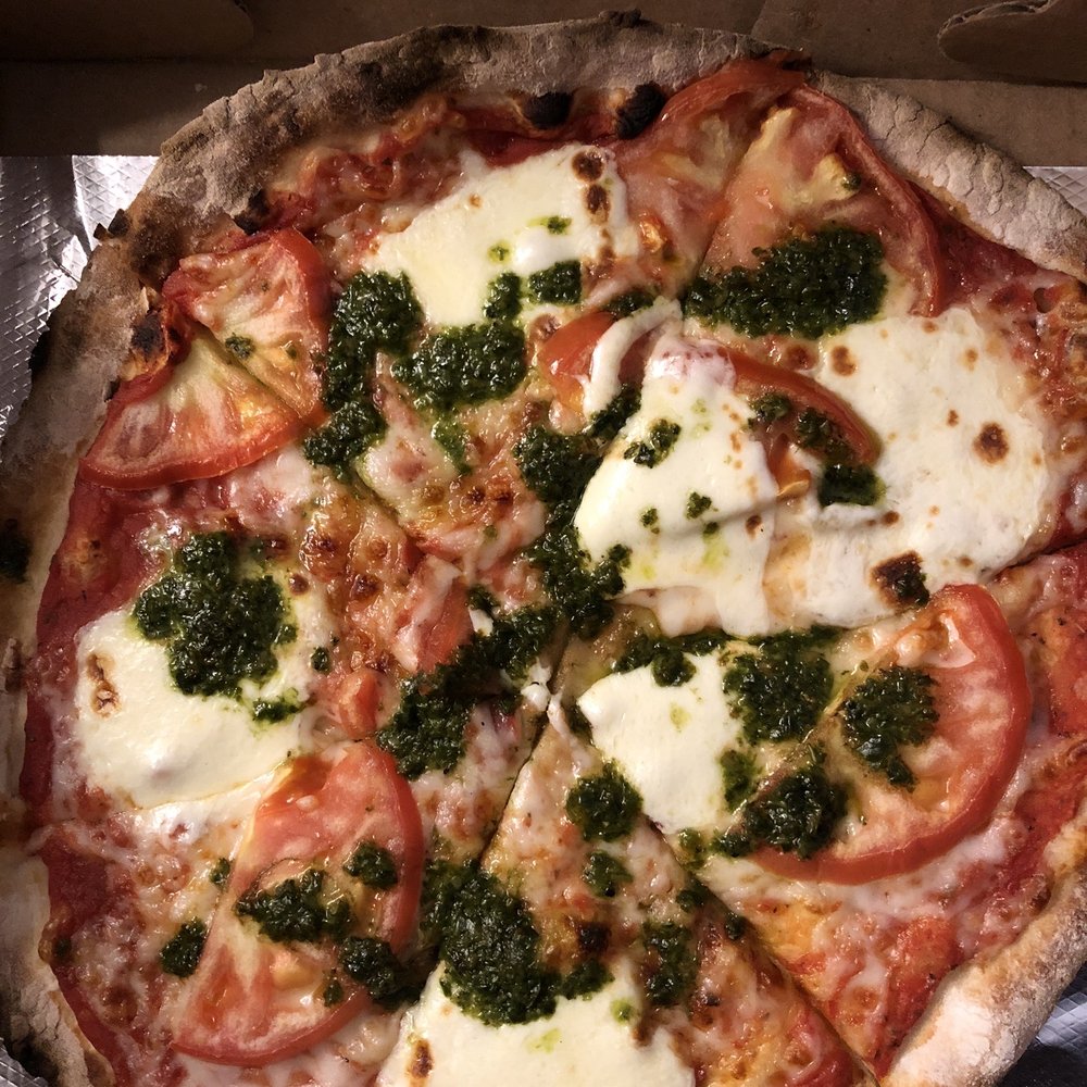 Sam's Wood Fired Pizza - Margarita Pizza - Pizza Near Me - Manchester, Vermont Sam's Wood Fired Pizza - Margarita Pizza - Pizza Near Me - Manchester, Vermont