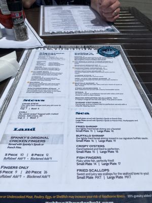 Menu photo 6 Tubby's Tank House Savannah, GA