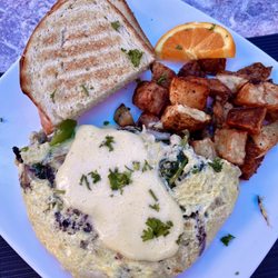 Cruz Bay Landing - Crab omelet