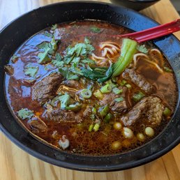 Braised Beef Brisket Noodle Soup