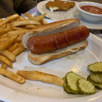 Rams Diner - a hot dog and french fries on a plate - Diners Near Me - West Chester, Pennsylvania