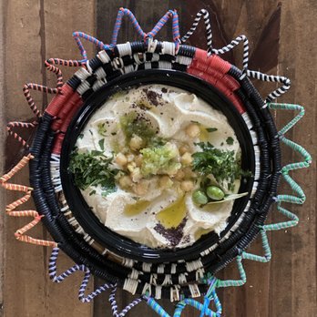 Yafa cuisine - Hummus Plate - Vegetarian Near Me - Riverside, California