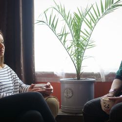 Sybella Loram Spiritual Life Coach - Coaching session from the office