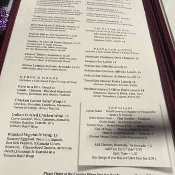 Odyssey World Cafe - Menu - Cafes Near Me - Paso Robles, California
