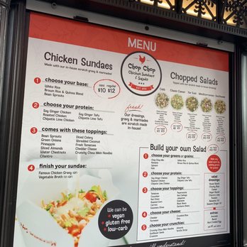 The Chop Spot - Menu 12/20 - Salad Near Me The Chop Spot - Menu 12/20 - Salad Near Me