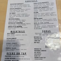 Menu Menu
