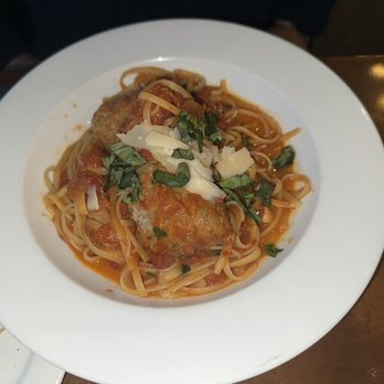 Bistro Boudin - Linguine with meatballs - Bakeries Near Me - San Francisco, California