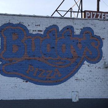 Buddy's Pizza - Visible sign from across the street at the gas station - Pizza Near Me - Detroit, Michigan Buddy's Pizza - Visible sign from across the street at the gas station - Pizza Near Me - Detroit, Michigan