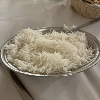 Namaste Jalsaa - Generous serving of rice they provide for your entree (even if the pic doesn't do it justice) - Indian Near Me - Alexandria, Virginia Namaste Jalsaa - Generous serving of rice they provide for your entree (even if the pic doesn't do it justice) - Indian Near Me - Alexandria, Virginia