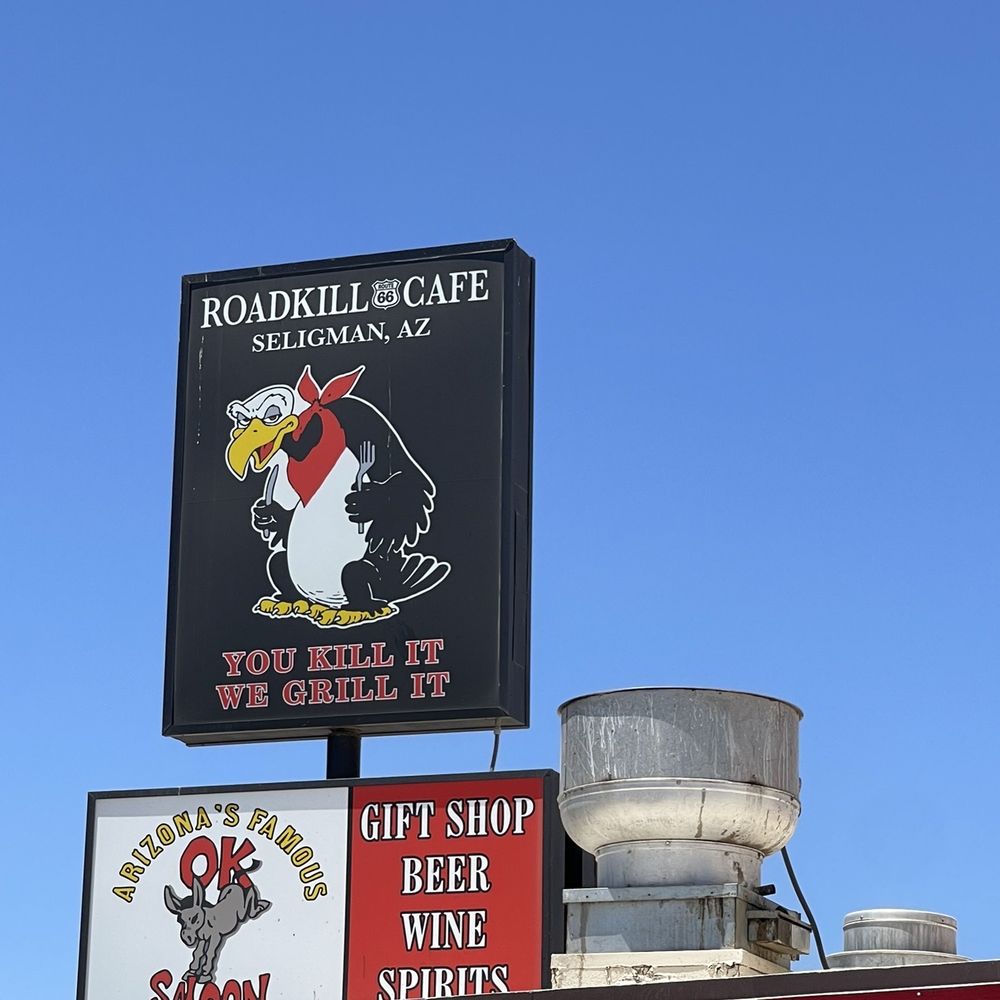 The Roadkill Cafe - Roadkill Cafe Seligman AZ - American Near Me - Seligman, Arizona The Roadkill Cafe - Roadkill Cafe Seligman AZ - American Near Me - Seligman, Arizona