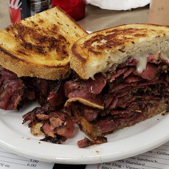 Slyman's Restaurant - Pastrami Melt - American Near Me - Cleveland, Ohio Slyman's Restaurant - Pastrami Melt - American Near Me - Cleveland, Ohio