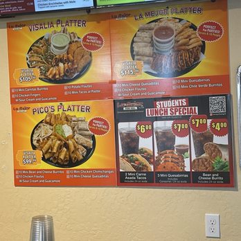 La Mejor Fresh Grill - Menu - Mexican Near Me - Visalia, California