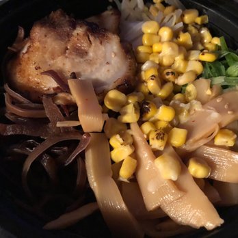 Raku Tonkatsu Ramen - Roast Pork Tonkatsu Ramen bowl (soup base on the side). - Ramen Near Me - Duluth, Georgia Raku Tonkatsu Ramen - Roast Pork Tonkatsu Ramen bowl (soup base on the side). - Ramen Near Me - Duluth, Georgia