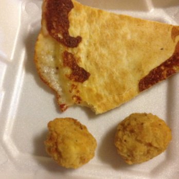 Jj's Pizza - Pizzailla and boneless wings. The most unappetizing appetizers I've ever had in my life. - Italian Near Me - Broussard, Louisiana
