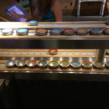 Pacific Science Center - These are the food choice disks that kids can choose for the computer interactive program. - Museums Near Me - Seattle, Washington Pacific Science Center - These are the food choice disks that kids can choose for the computer interactive program. - Museums Near Me - Seattle, Washington