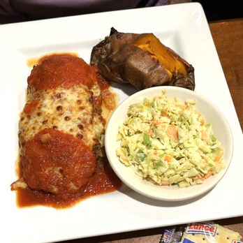 Captain's Catch Seafood Restaurant - Eggplant Parm - Seafood Near Me - Boynton Beach, Florida