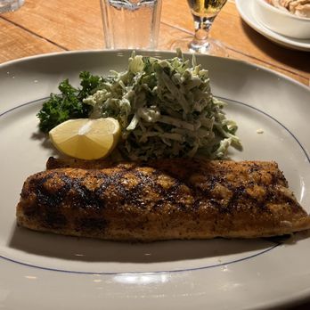 Houston's Restaurant - Red Ruby Trout with Coleslaw - American Near Me - Pompano Beach, Florida Houston's Restaurant - Red Ruby Trout with Coleslaw - American Near Me - Pompano Beach, Florida