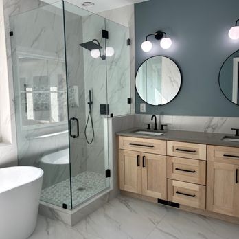 Rise Over Run - Beautifully remodeled Bathroom - General Contractors Near Me Rise Over Run - Beautifully remodeled Bathroom - General Contractors Near Me