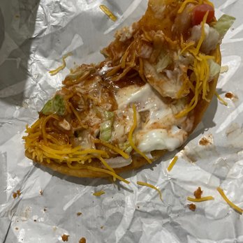 Taco Bell - A meatless chalupa - Fast Food Near Me - Houston, Texas