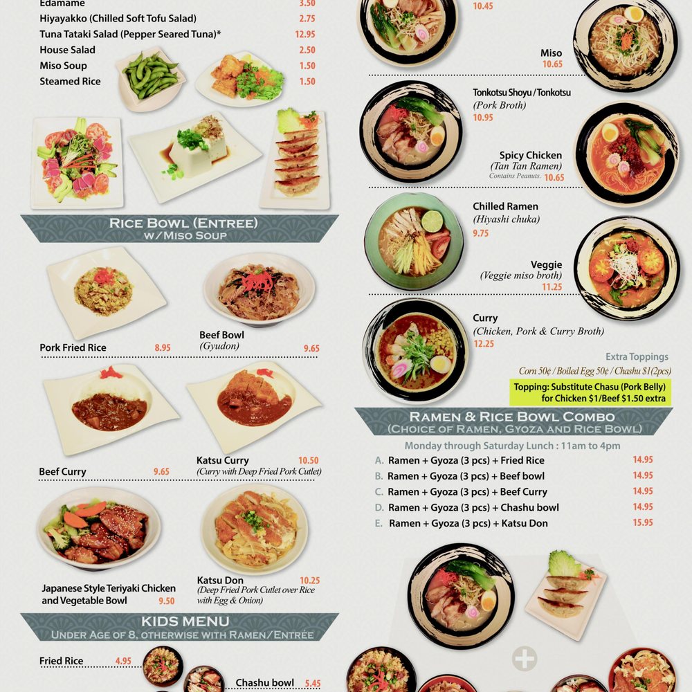 Katsu Ramen - Menu! - Ramen Near Me - Aurora, Colorado Katsu Ramen - Menu! - Ramen Near Me - Aurora, Colorado