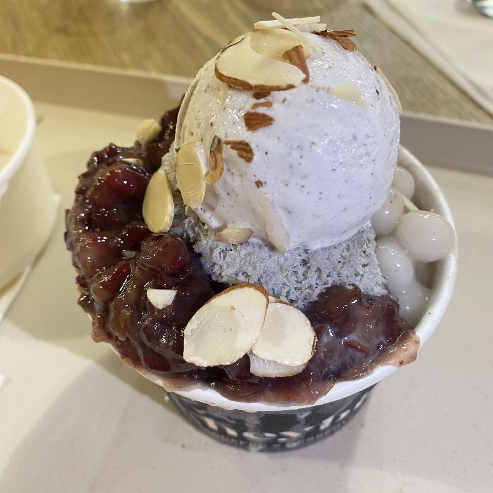 Heybings - Black Sesame Bingsoo - Desserts Near Me - Costa Mesa, California Heybings - Black Sesame Bingsoo - Desserts Near Me - Costa Mesa, California