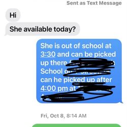 Aim Driving School - Thought we had scheduled, but apparently we had not scheduled a driving lesson on this day.