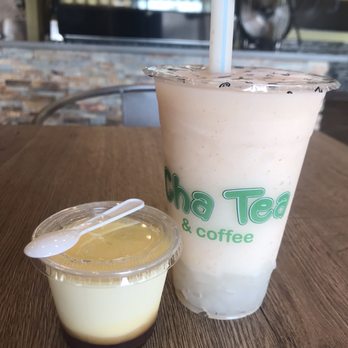 Cha Tea - Custard dessert and Lychee with lychee jelly boba... yummm - Coffee & Tea Near Me - Mesa, Arizona Cha Tea - Custard dessert and Lychee with lychee jelly boba... yummm - Coffee & Tea Near Me - Mesa, Arizona