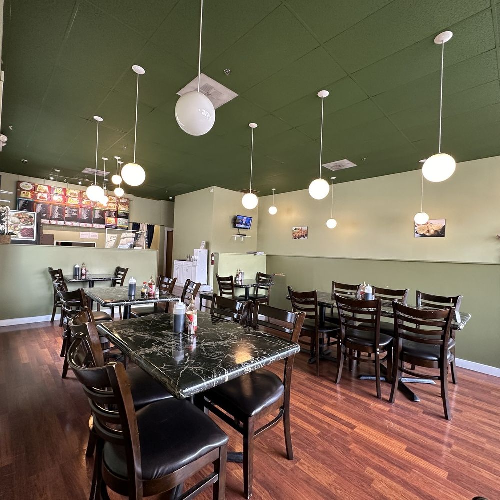 Midori Teriyaki - tables and chairs in a restaurant - Japanese Near Me - Bothell, Washington Midori Teriyaki - tables and chairs in a restaurant - Japanese Near Me - Bothell, Washington