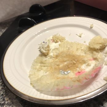 Georgetown Cupcake - Aluminum foil found in cupcake. - Cupcakes Near Me - Washington, DC, District of Columbia