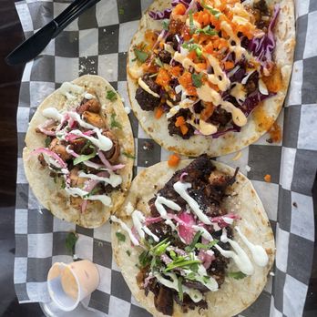 Carter's Table - 5 spice beef, chili lime grilled chicken, brisket tacos! - Tacos Near Me - State College, Pennsylvania Carter's Table - 5 spice beef, chili lime grilled chicken, brisket tacos! - Tacos Near Me - State College, Pennsylvania