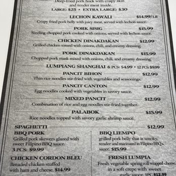 Kusina Filipino Cusine - Menu - Filipino Near Me - Peoria, Arizona Kusina Filipino Cusine - Menu - Filipino Near Me - Peoria, Arizona