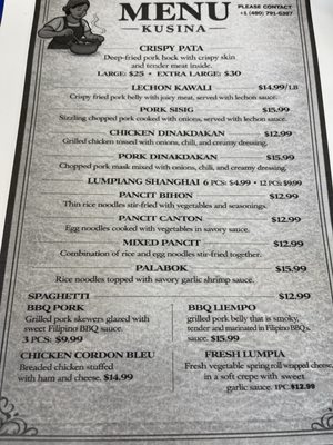 Menu photo 6 Kusina Filipino Cusine Peoria, AZ Menu photo 6 Kusina Filipino Cusine Peoria, AZ