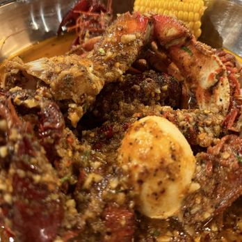 Rig Shack Restaurant - 1/2lbs Dungeness crab and 1/2 crawfish in rig shack special sauce SPICY. - Comfort Food Near Me - Odessa, Texas Rig Shack Restaurant - 1/2lbs Dungeness crab and 1/2 crawfish in rig shack special sauce SPICY. - Comfort Food Near Me - Odessa, Texas