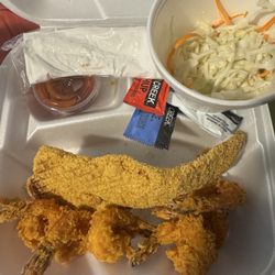 Texas Seafood And Steakhouse - 1fish and 6 shrimp