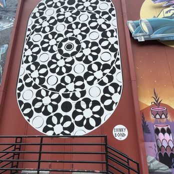 Chinny Bond Mural - Public Art Near Me - Greensboro, North Carolina Chinny Bond Mural - Public Art Near Me - Greensboro, North Carolina