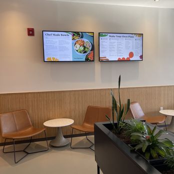 Little Beet - a restaurant waiting area with two televisions on the wall - Salad Near Me - Westport, Connecticut Little Beet - a restaurant waiting area with two televisions on the wall - Salad Near Me - Westport, Connecticut
