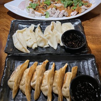 Magic Noodle - Nom Nom Chicken, Gyoza Steamed (6), and Gyoza Fried (6) - Noodles Near Me - Overland Park, Kansas Magic Noodle - Nom Nom Chicken, Gyoza Steamed (6), and Gyoza Fried (6) - Noodles Near Me - Overland Park, Kansas