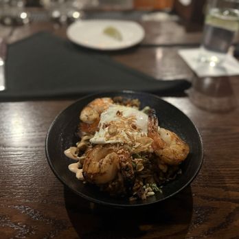 DC Prime Steaks - Pork fried rice. Added fried egg w/shrimp. - Steakhouses Near Me - Ashburn, Virginia DC Prime Steaks - Pork fried rice. Added fried egg w/shrimp. - Steakhouses Near Me - Ashburn, Virginia