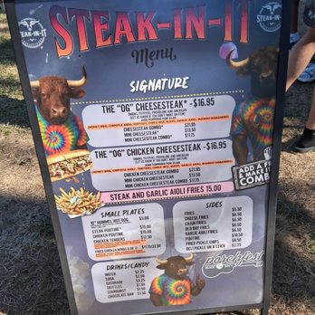 Steak In It - Menu - Food Trucks Near Me Steak In It - Menu - Food Trucks Near Me