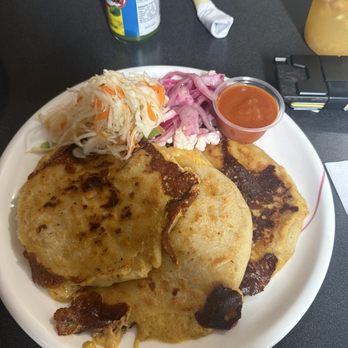 Angel's Pupuseria - Pupusas Revueltas - Spanish Near Me - Landover Hills, Maryland