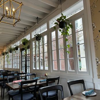 Blossom and Root Kitchen - One side of the dining room inside - Vegan Near Me - Danville, California Blossom and Root Kitchen - One side of the dining room inside - Vegan Near Me - Danville, California