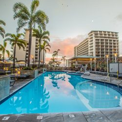 Embassy Suites by Hilton Waikiki Beach Walk - Outdoor Pool at Embassy Suites by Hilton Waikiki Beach Walk