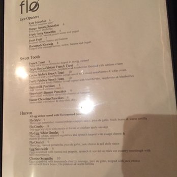 Flo - Menu page dos - Breakfast & Brunch Near Me - Chicago, Illinois Flo - Menu page dos - Breakfast & Brunch Near Me - Chicago, Illinois