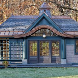 Paul John & Son Roofing - Soldered flat-seam copper bay roof. Each panel is hand-formed in our Woburn shop, set in place, and soldered seam-by-seam to create a single