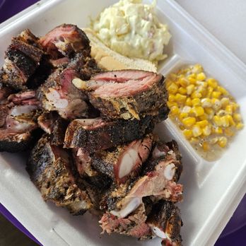 The Purple Pig BBQ - Pork Rib Tip Plate - Barbeque Near Me - Schertz, Texas The Purple Pig BBQ - Pork Rib Tip Plate - Barbeque Near Me - Schertz, Texas