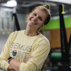 State College Strength & Conditioning - Anna being cute.